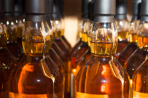 Cased Goods bottles photo